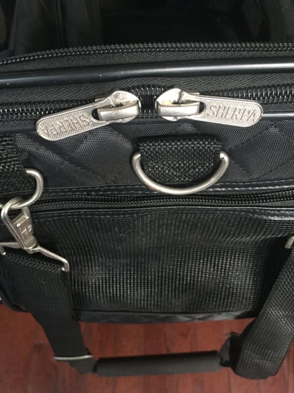 Sherpa Pet Carrier Airline Approved with Wheels, Spring Frame- Cat & Dog Carrier